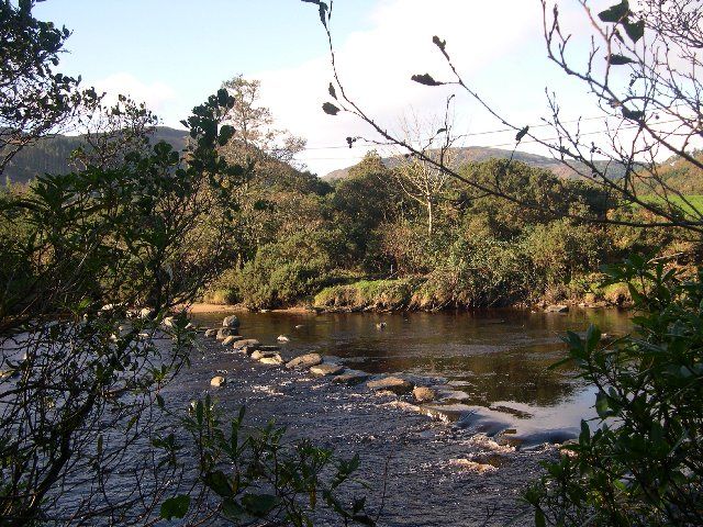 File:Stepping stones across the River Carra.jpg