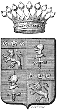 Arms of the Comtes de Trentinian