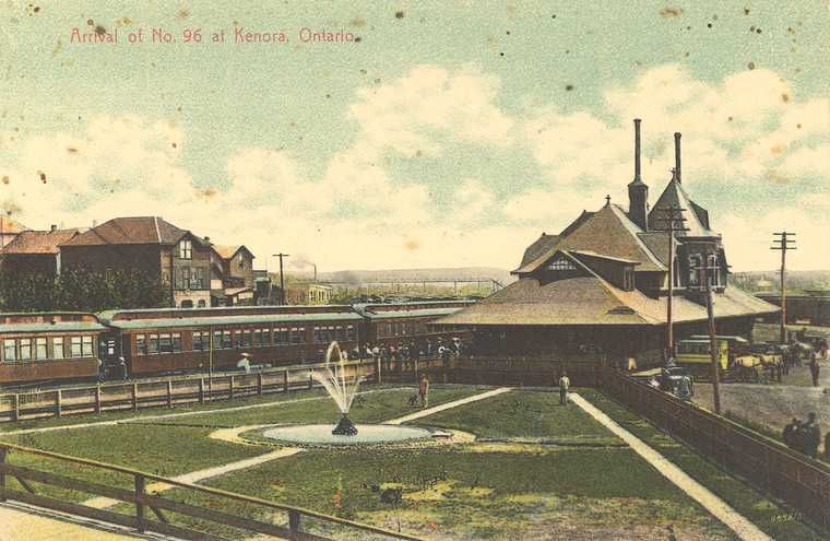 File:Kenora CPR colour postcard.jpg