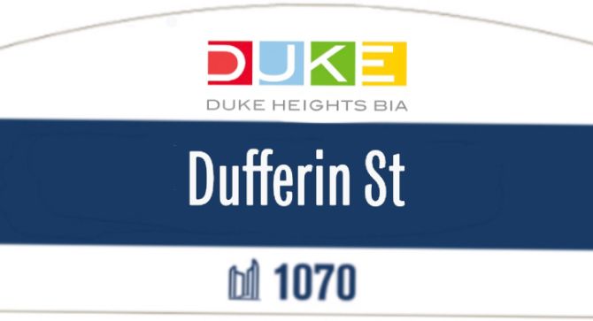 File:Dufferin Street Duke Heights Sign Toronto.jpg