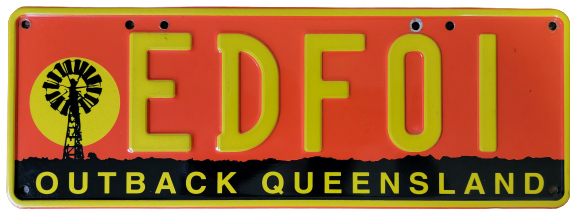 File:Queensland "Outback" License Plate.png