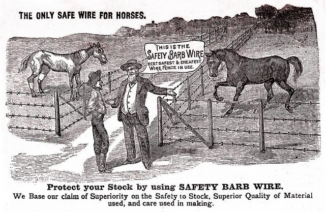 File:Safety Barb Wire Advertisement Circa 1895.jpg