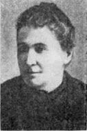 Black and white portrait of Teofila Fedorovna Romanovich.