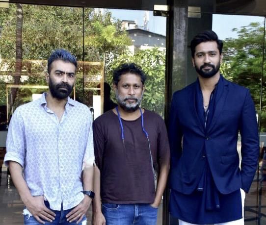 File:Vicky-Kaushal-Shoojit-Sircar-and-Ronnie-Lahiri-snapped-while-promoting-Sardar-Udham.jpg