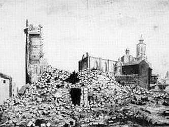 File:Castell del Patriarca after the French bombing.jpg