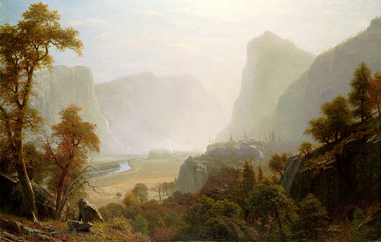 File:Hetch Hetchy Valley From Road, Albert Bierstadt.jpg