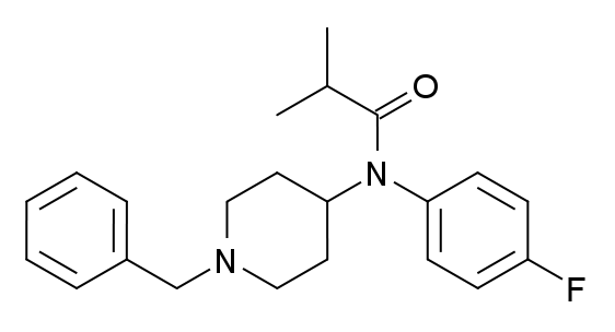 File:Parafluoroisobutyrylbenzylfentanyl structure.png