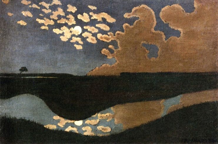 File:Félix Vallotton, 1895c - Clair de lune.jpg