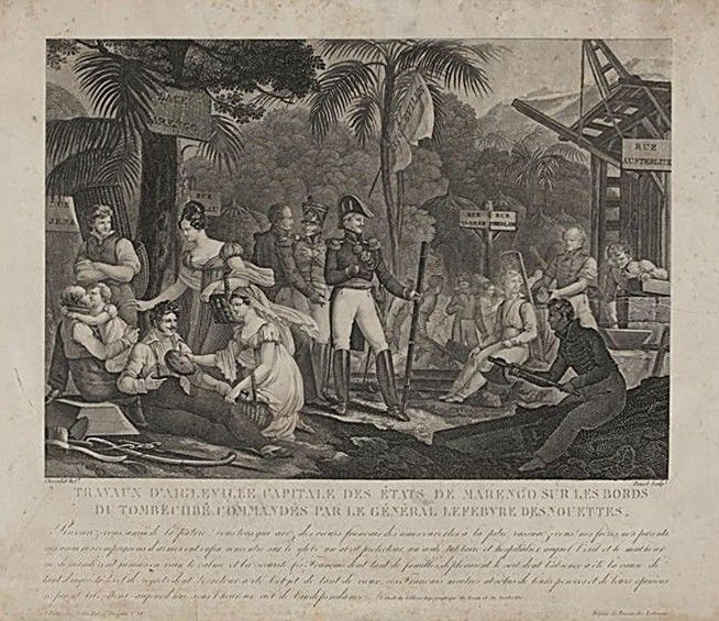 File:Engraving of Aigleville colony 1819.jpg