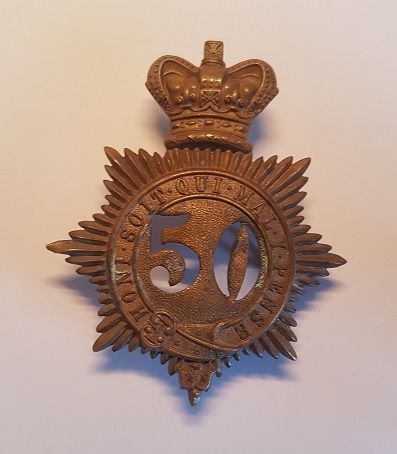 File:50th Regiment of Foot Cap Badge.jpg