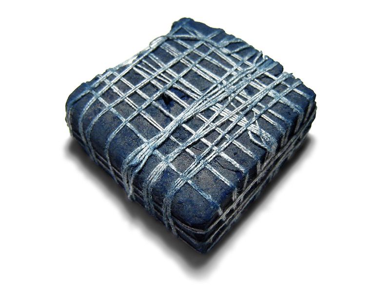 File:Indian indigo dye lump.jpg