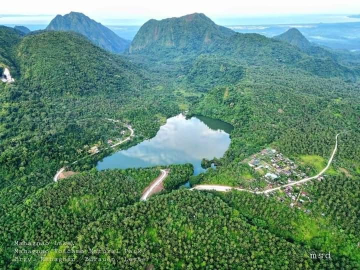 File:Mahagnao Lake (Center) and Mahagnao Village (Right).jpg