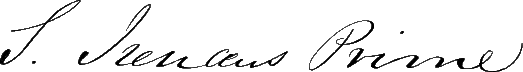 File:Signature of Samuel Irenæus Prime (1812–1885).png