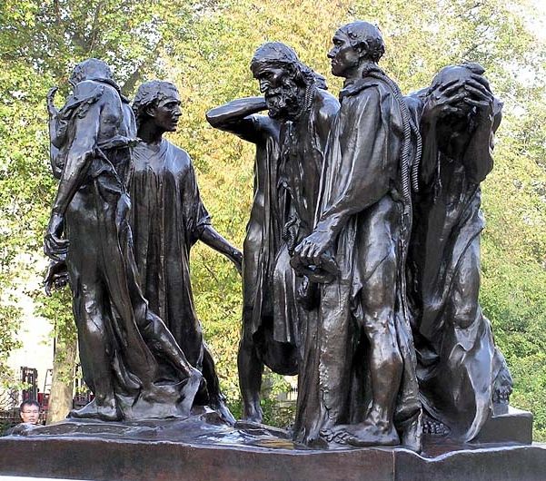 File:Auguste Rodin-Burghers of Calais London (photo).jpg