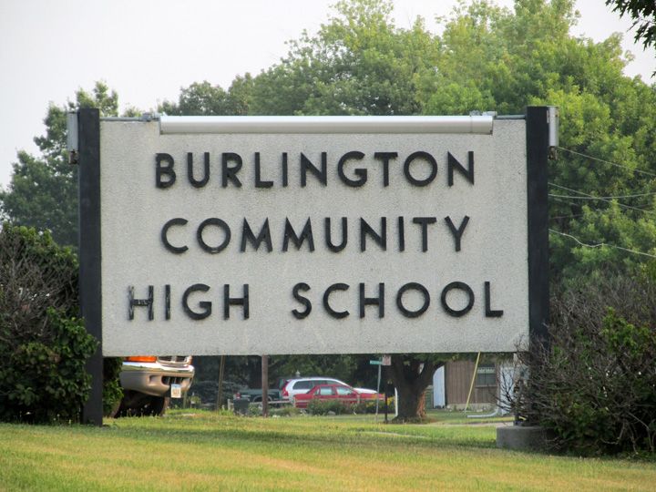 File:Burlington Community High School Sign.jpg