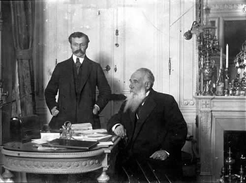 File:Jovan Jovanović Pižon and Nikola Pašić WWI.jpg