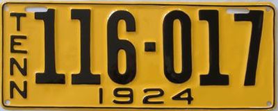 File:1924 Tennessee license plate.jpg