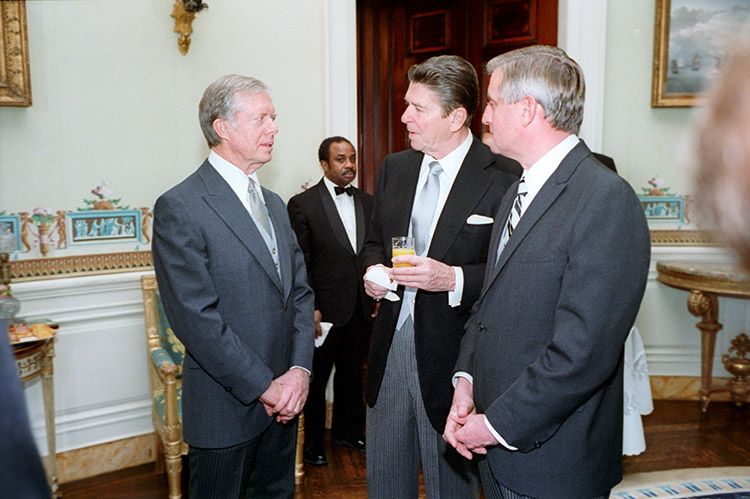 File:Carter, Mondale, and Reagan in stroller suits.jpg