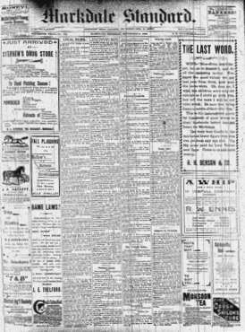 File:Debut issue of the Markdale Standard.jpg