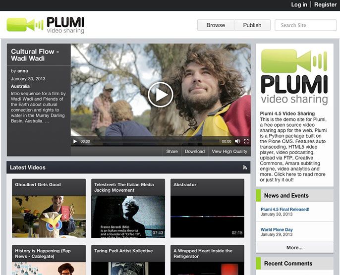 File:Screenshot of Plumi Demo Site.jpg