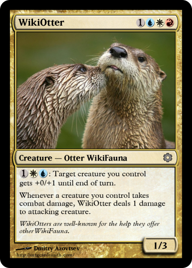 File:WikiOtter MTG Card.png