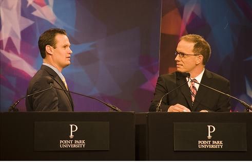 File:Ravenstahl DeSantis Debate Oct 30, 2007.jpg