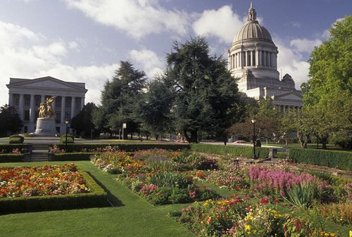 File:Sunken garden at Washington State Capitol.jpg