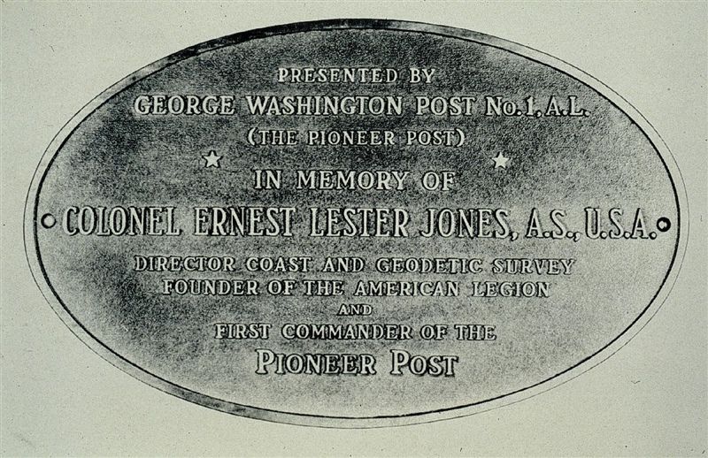 File:Ernest Lester Jones American Legion plaque.jpg