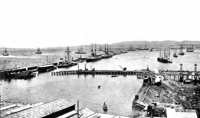 File:Gibraltar Docks in the 1880's.jpg