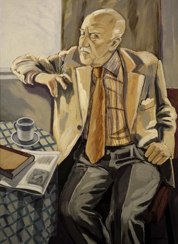 File:Laxness portrett einar hakonarson 1984.jpg