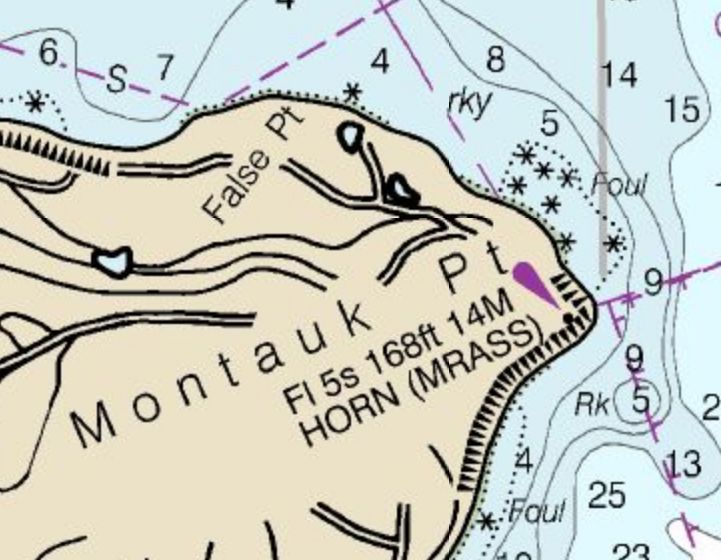 File:Montauk Lighthouse on NOAA chart.jpg