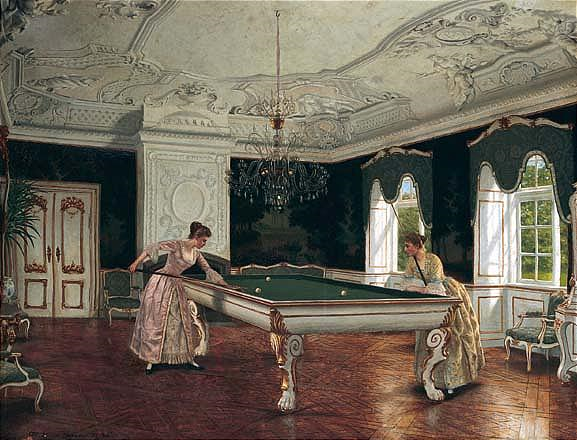 File:Adolf Heinrich-Hansen - women playing billiards.png