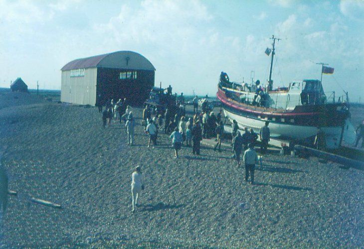 File:Dungeness lifeboat station in 1968 (geograph 1682089).jpg