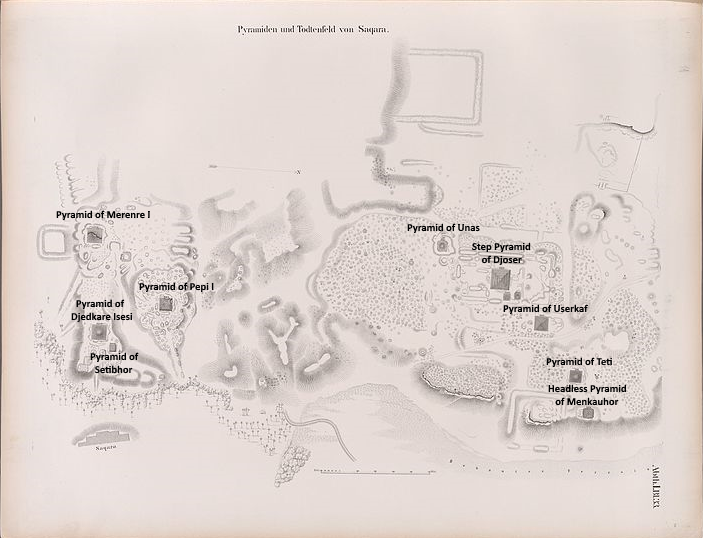 File:Pyramids of the Saqqara Plateau.png