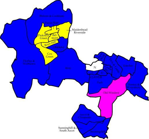 File:Windsor and Maidenhead 2007 election map.png