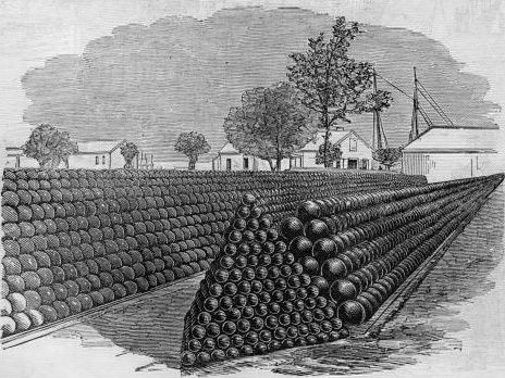 File:Fortres Monroe 1861 - Cannon-balls.jpg