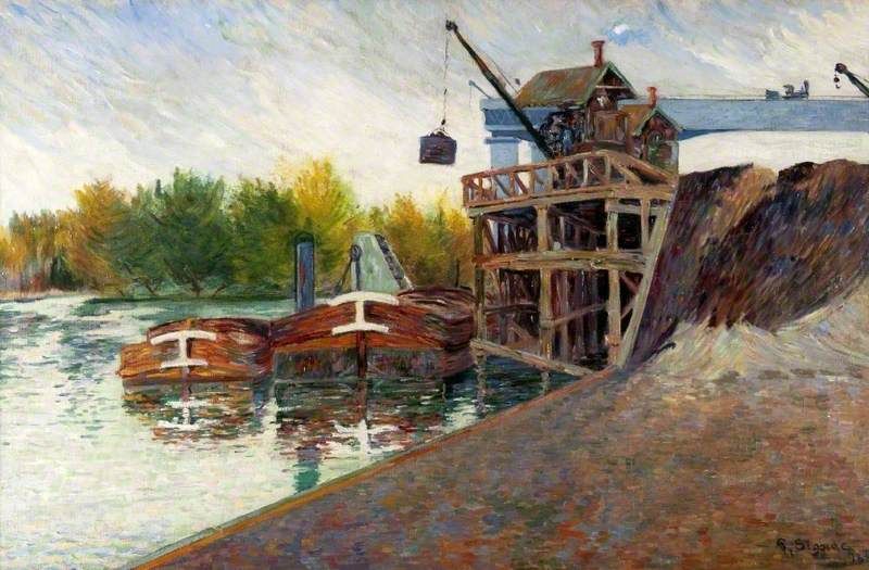 File:Signac - Coal Crane, Clichy, 1884, 2574.jpg