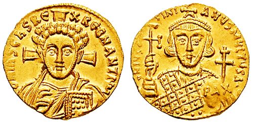 File:Solidus-Justinian II-Christ b-sb1413.jpg