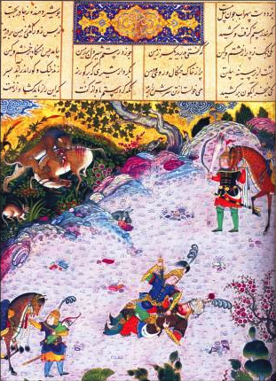 File:Sohrab and Rostam fighting (TMoCA).png