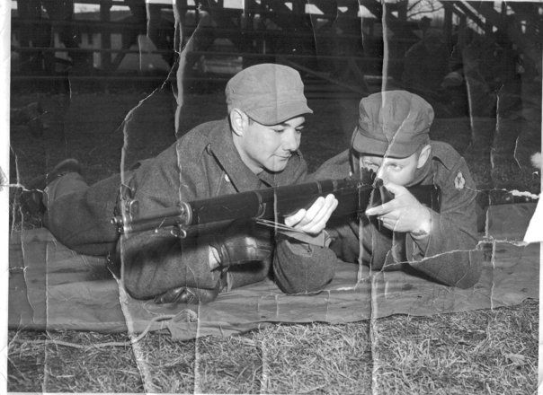 File:Whitey Ford (Right) In the military.jpg