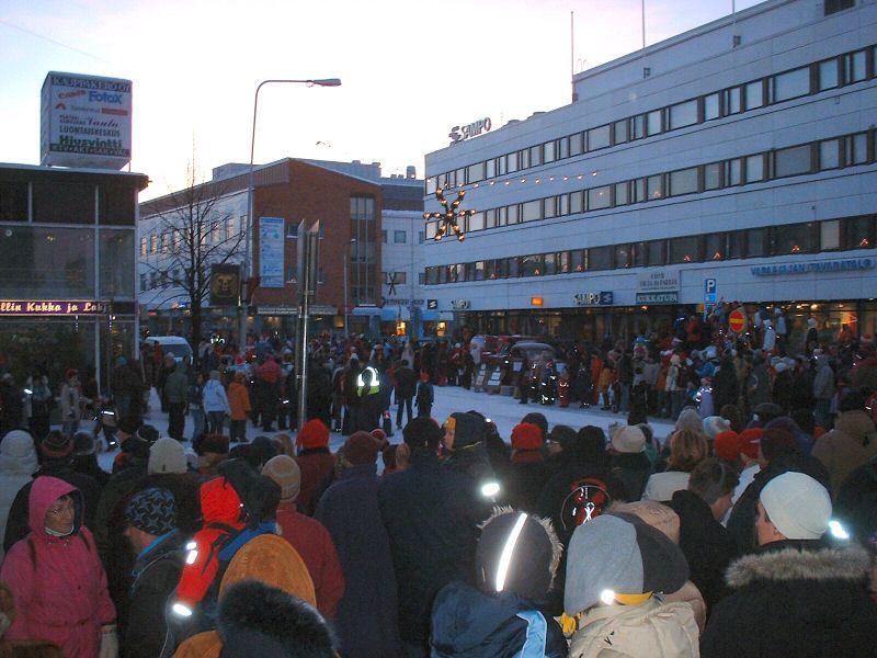 File:Christmas celebration in Rovaniemi.jpg