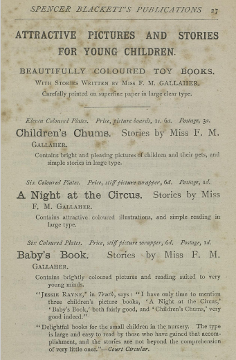 File:Advert for F.M.Gallaher.png