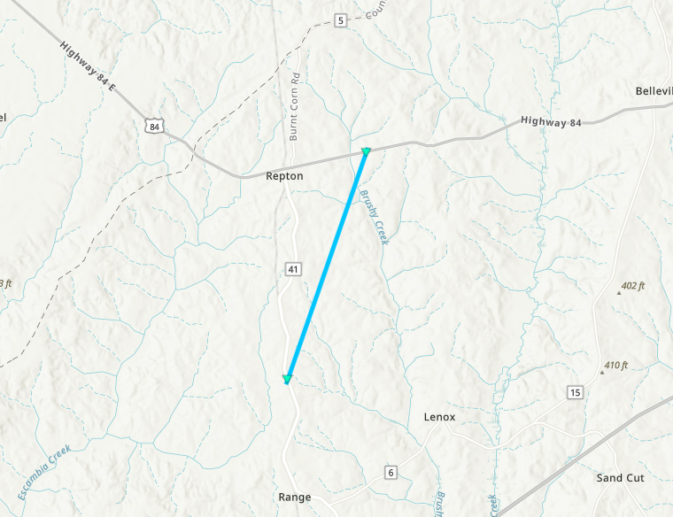 File:2024 Repton, AL EF0 prelim path.png