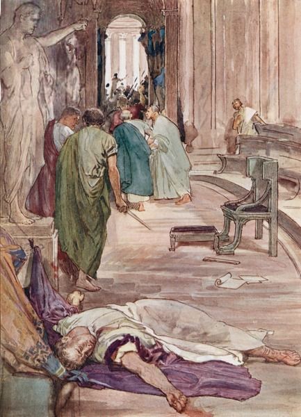 File:William Rainey, The murder of Caesar.jpg