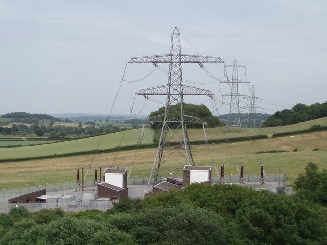 File:Pylons - geograph.org.uk - 190588.jpg