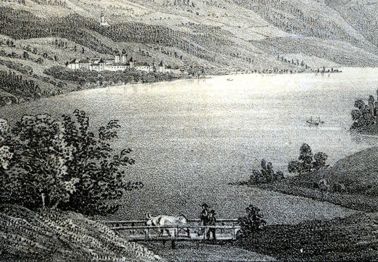 File:Millstätter See Joseph Wagner Kupferstich 1845.jpg