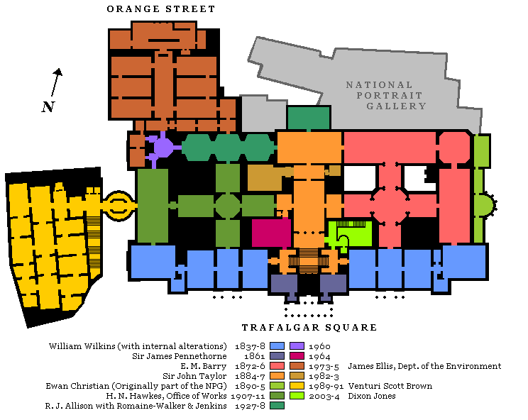 File:National Gallery 1st floor plan.png