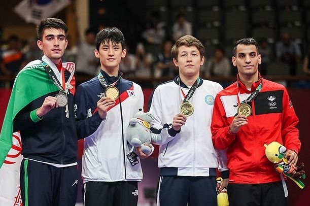 File:2018 Asian Games, taekwondo men 68 kg.jpg