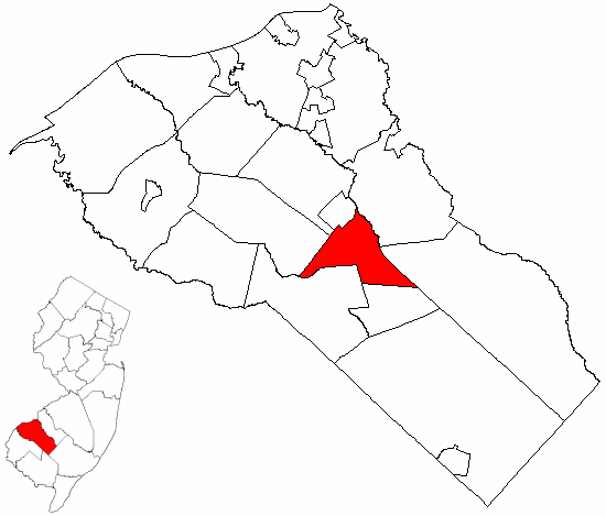 File:Map of Gloucester County highlighting Glassboro.png