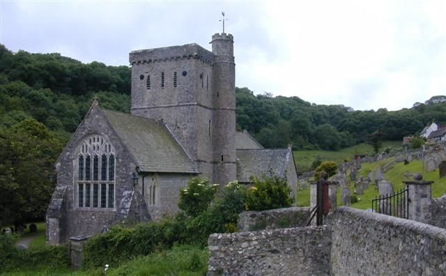 File:Branscombe Church - geograph.org.uk - 1963.jpg